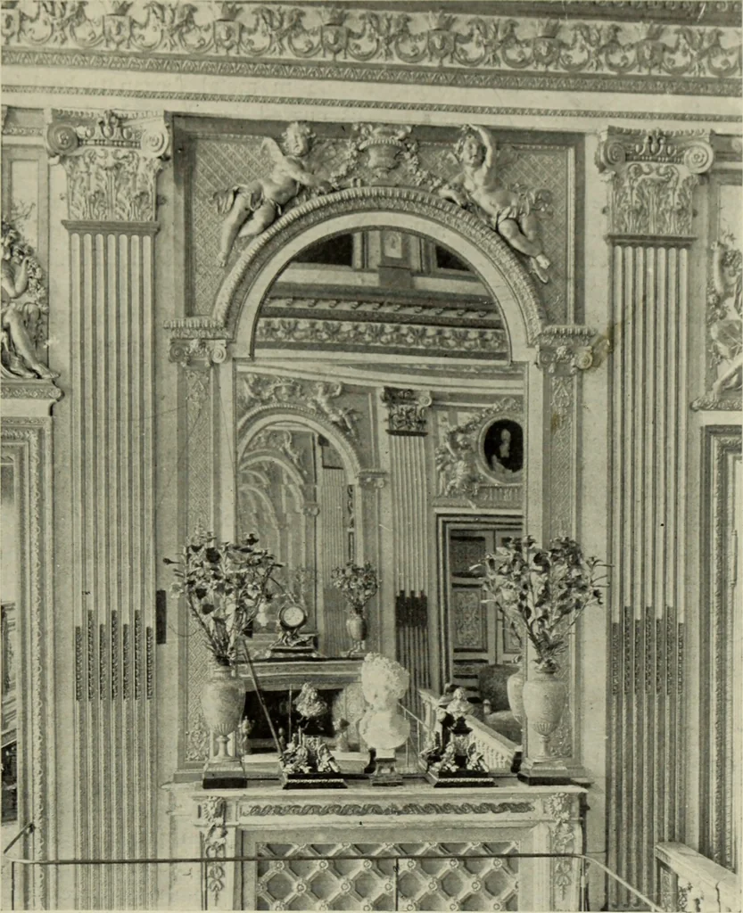 An illustration from The architecture of the Renaissance in France; a history of the evolution of the arts of building, decoration and garden design under classical influence from 1495 to 1830, 1911, leaf 84