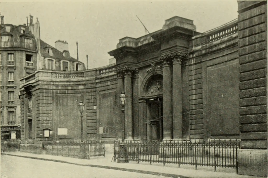 An illustration from The architecture of the Renaissance in France; a history of the evolution of the arts of building, decoration and garden design under classical influence from 1495 to 1830, 1911, leaf 86