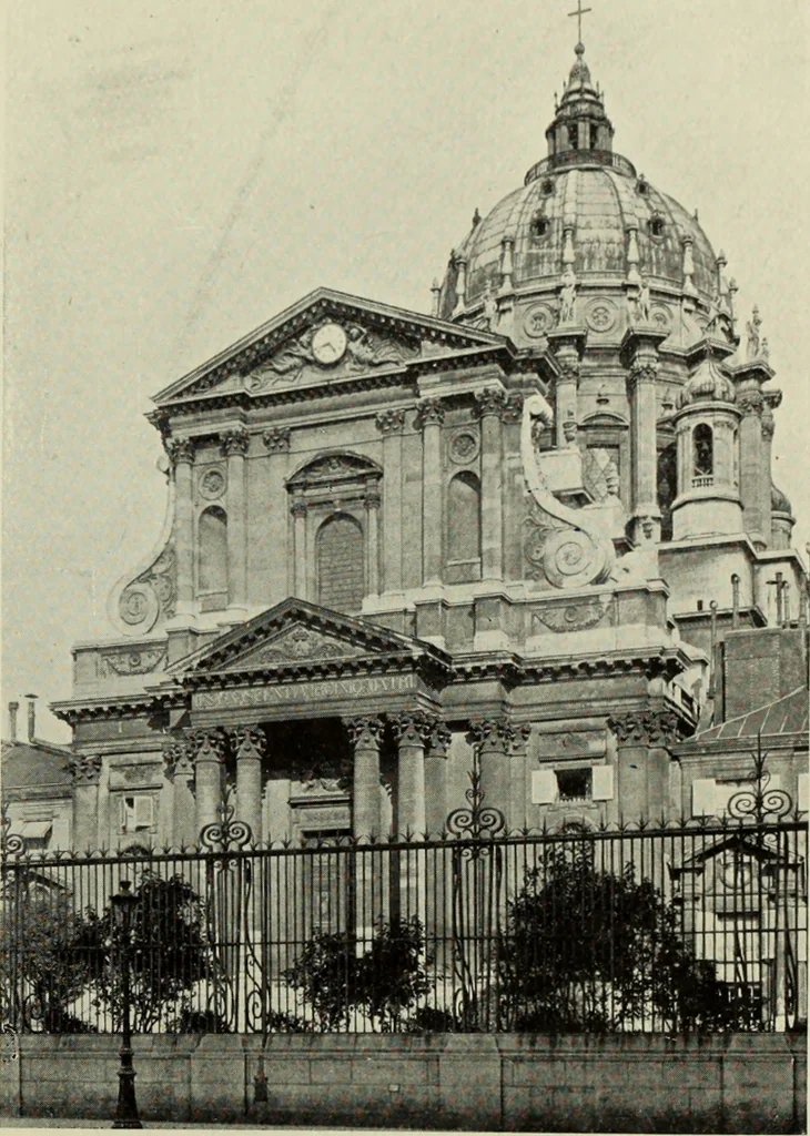 An illustration from The architecture of the Renaissance in France; a history of the evolution of the arts of building, decoration and garden design under classical influence from 1495 to 1830, 1911, leaf 93