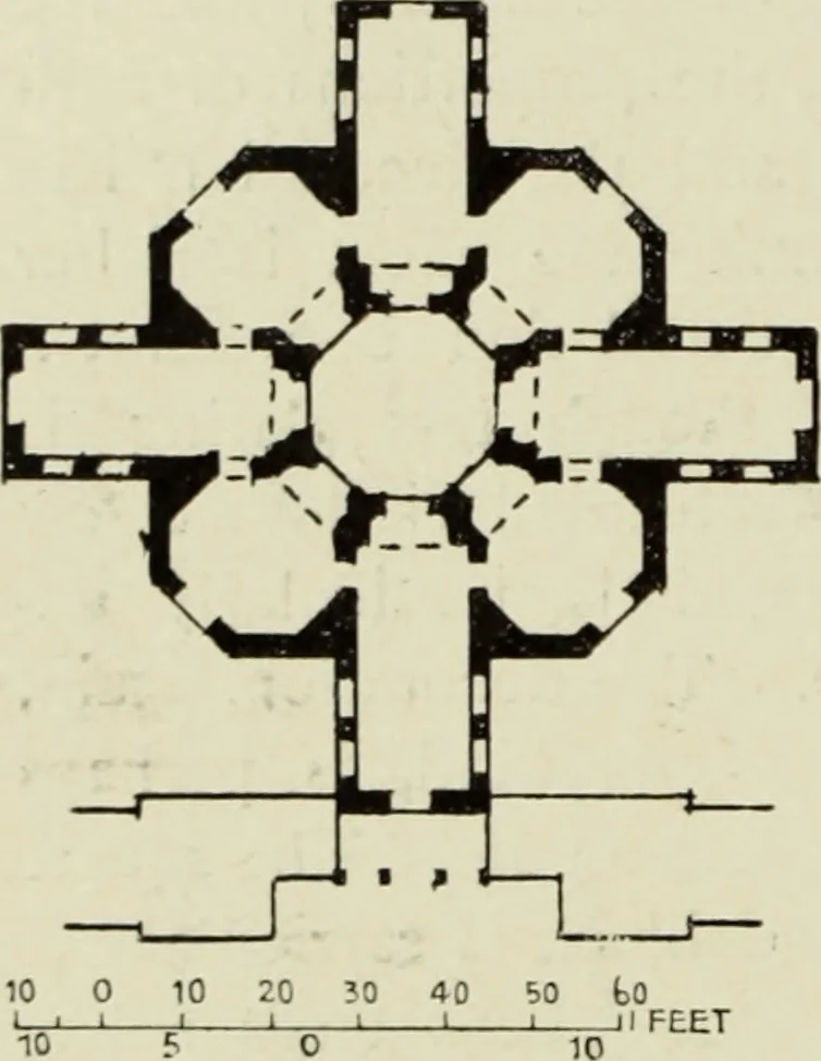 An illustration from The architecture of the Renaissance in France; a history of the evolution of the arts of building, decoration and garden design under classical influence from 1495 to 1830, 1911, leaf 97
