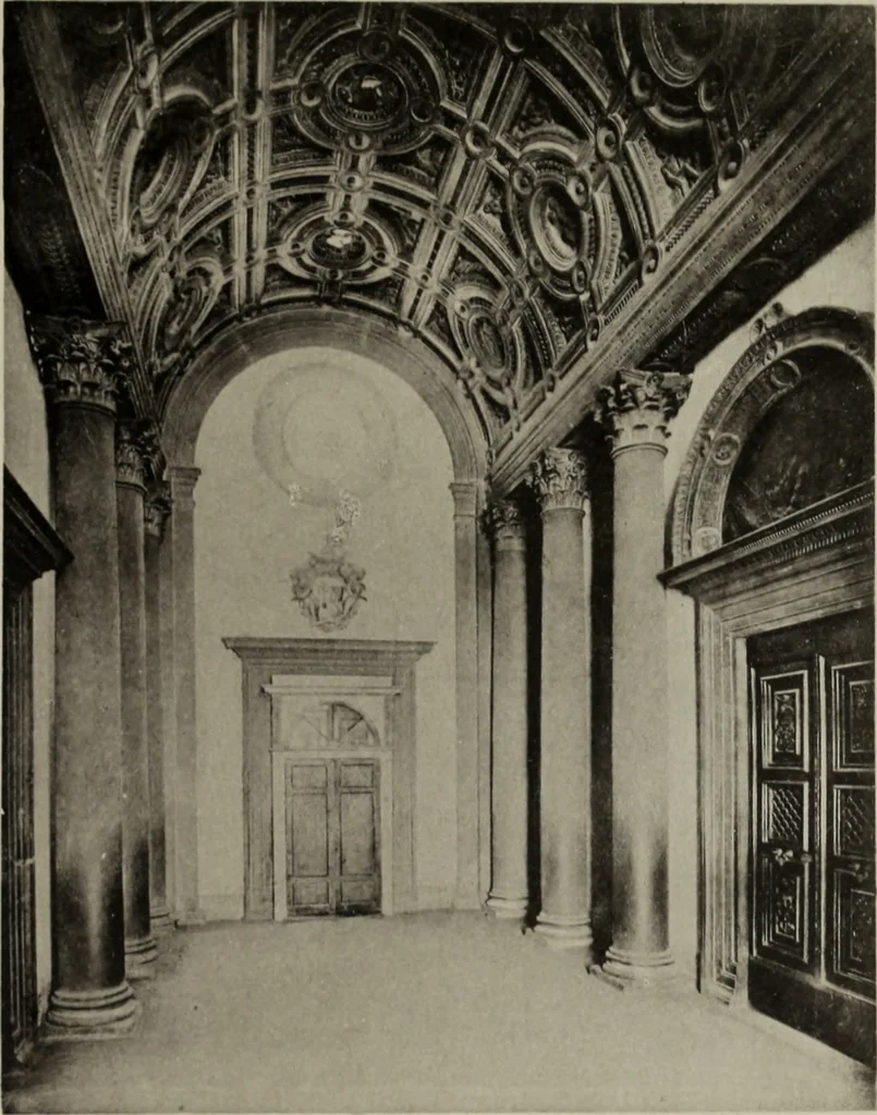 An illustration from The architecture of the renaissance in Italy : a general view for the use of students and others, 1909, leaf 100
