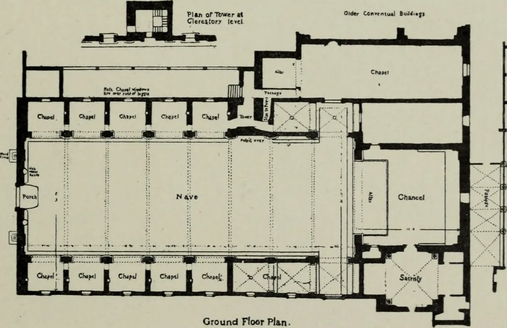 An illustration from The architecture of the renaissance in Italy : a general view for the use of students and others, 1909, leaf 104