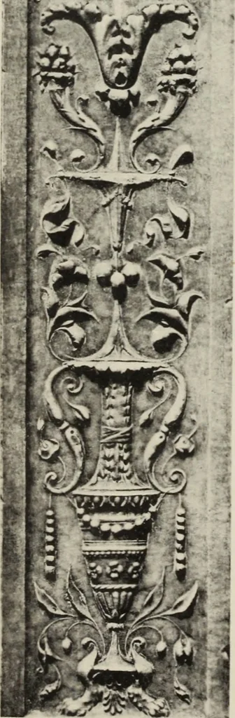An illustration from The architecture of the renaissance in Italy : a general view for the use of students and others, 1909, leaf 109