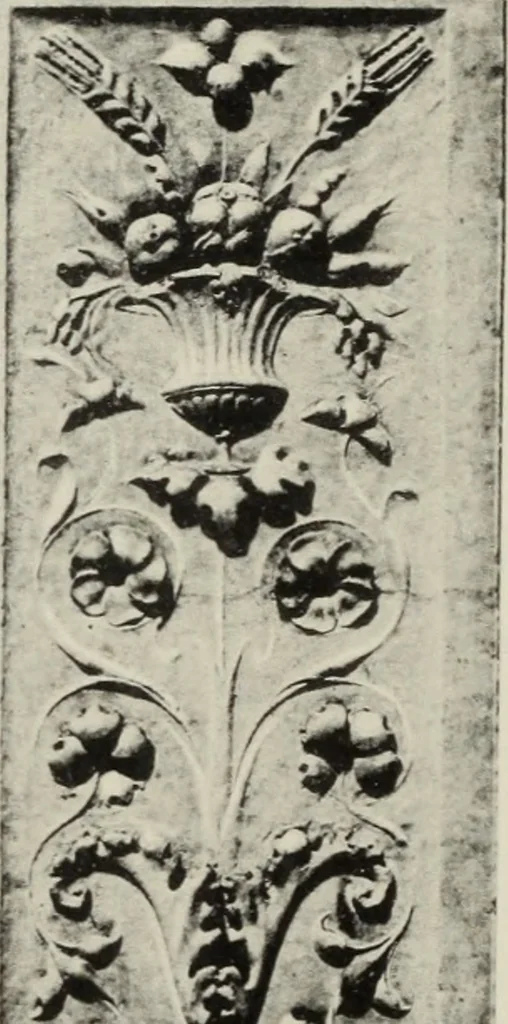 An illustration from The architecture of the renaissance in Italy : a general view for the use of students and others, 1909, leaf 109