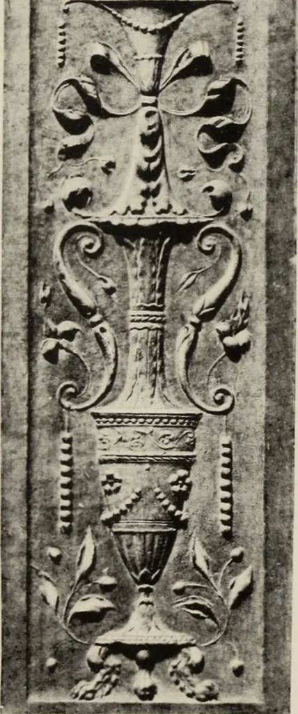 An illustration from The architecture of the renaissance in Italy : a general view for the use of students and others, 1909, leaf 109