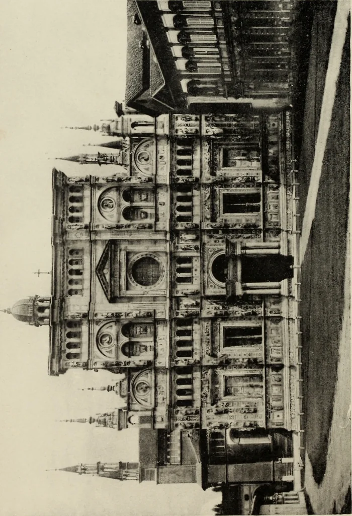 An illustration from The architecture of the renaissance in Italy : a general view for the use of students and others, 1909, leaf 123
