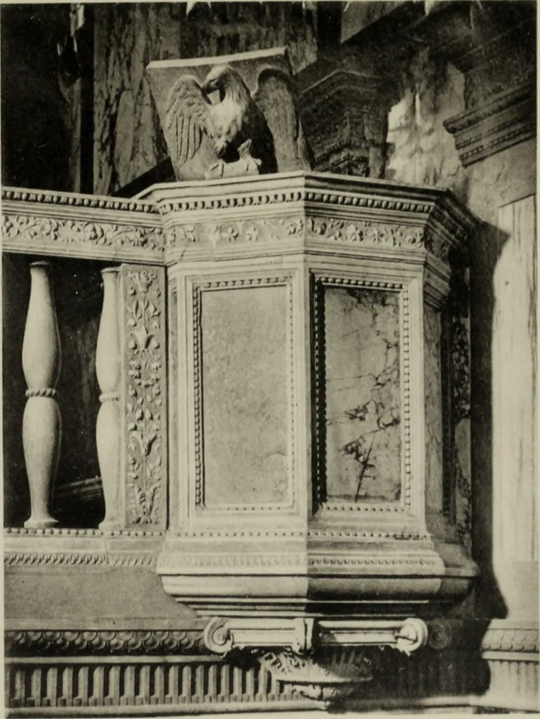An illustration from The architecture of the renaissance in Italy : a general view for the use of students and others, 1909, leaf 150