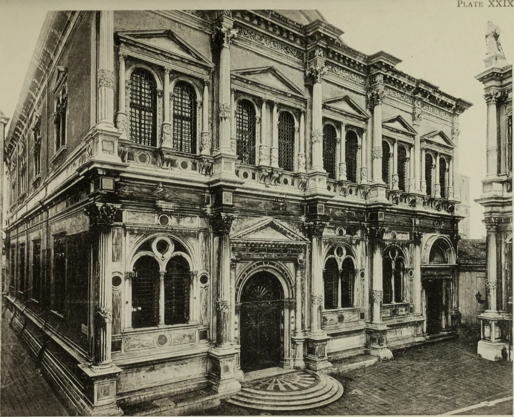 An illustration from The architecture of the renaissance in Italy : a general view for the use of students and others, 1909, leaf 158