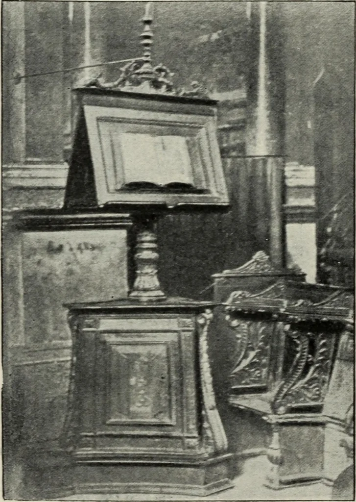 An illustration from The architecture of the renaissance in Italy : a general view for the use of students and others, 1909, leaf 161