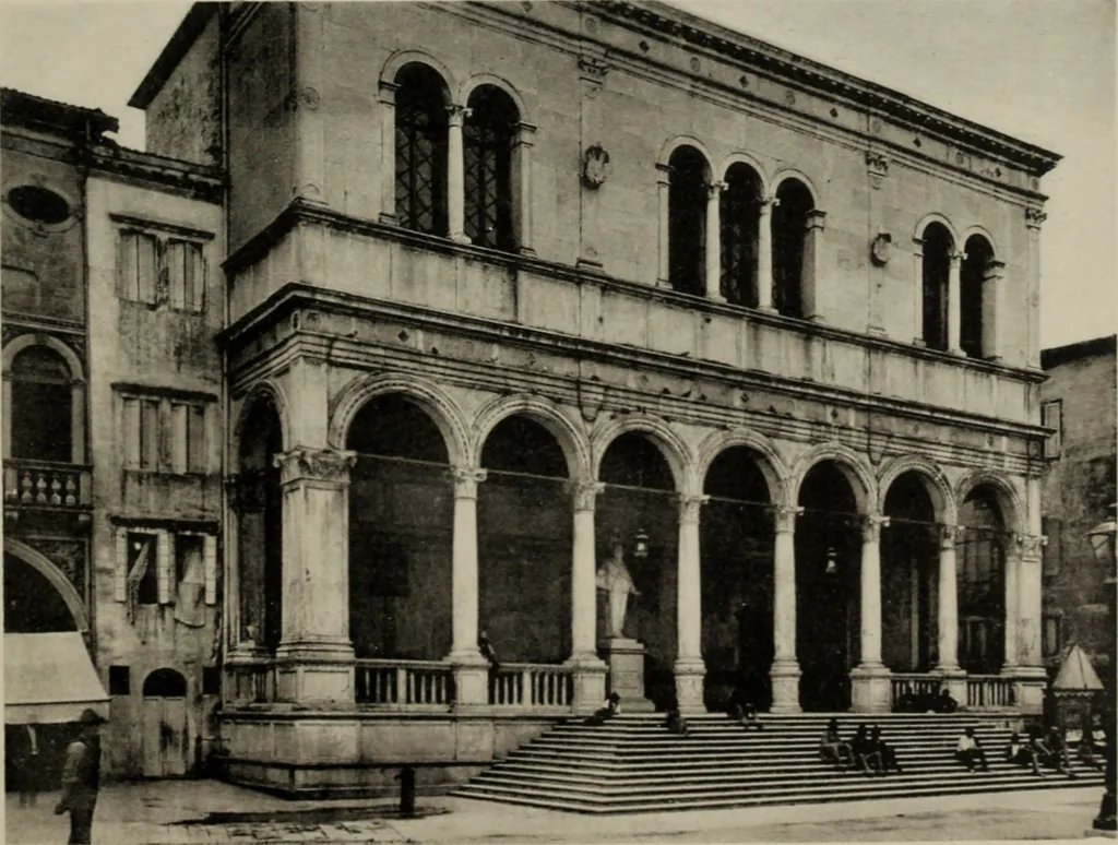 An illustration from The architecture of the renaissance in Italy : a general view for the use of students and others, 1909, leaf 162