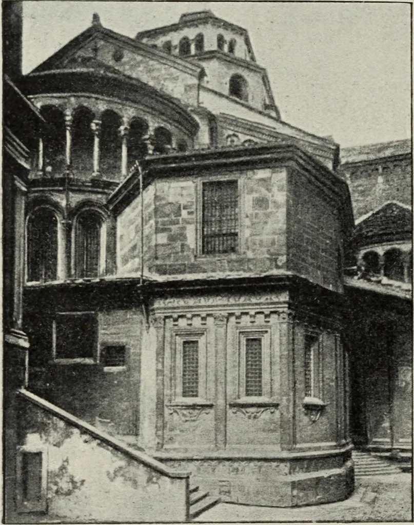 An illustration from The architecture of the renaissance in Italy : a general view for the use of students and others, 1909, leaf 167