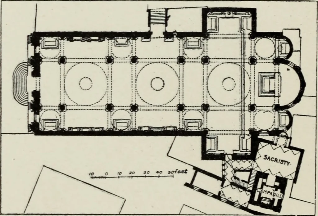 An illustration from The architecture of the renaissance in Italy : a general view for the use of students and others, 1909, leaf 171