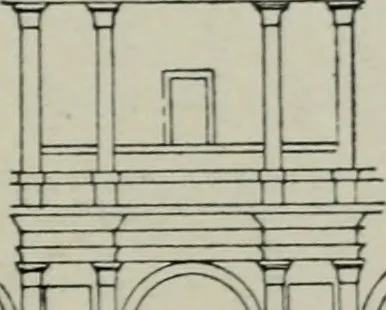 An illustration from The architecture of the renaissance in Italy : a general view for the use of students and others, 1909, leaf 180