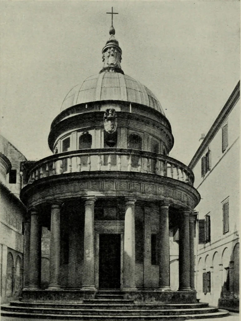 An illustration from The architecture of the renaissance in Italy : a general view for the use of students and others, 1909, leaf 182