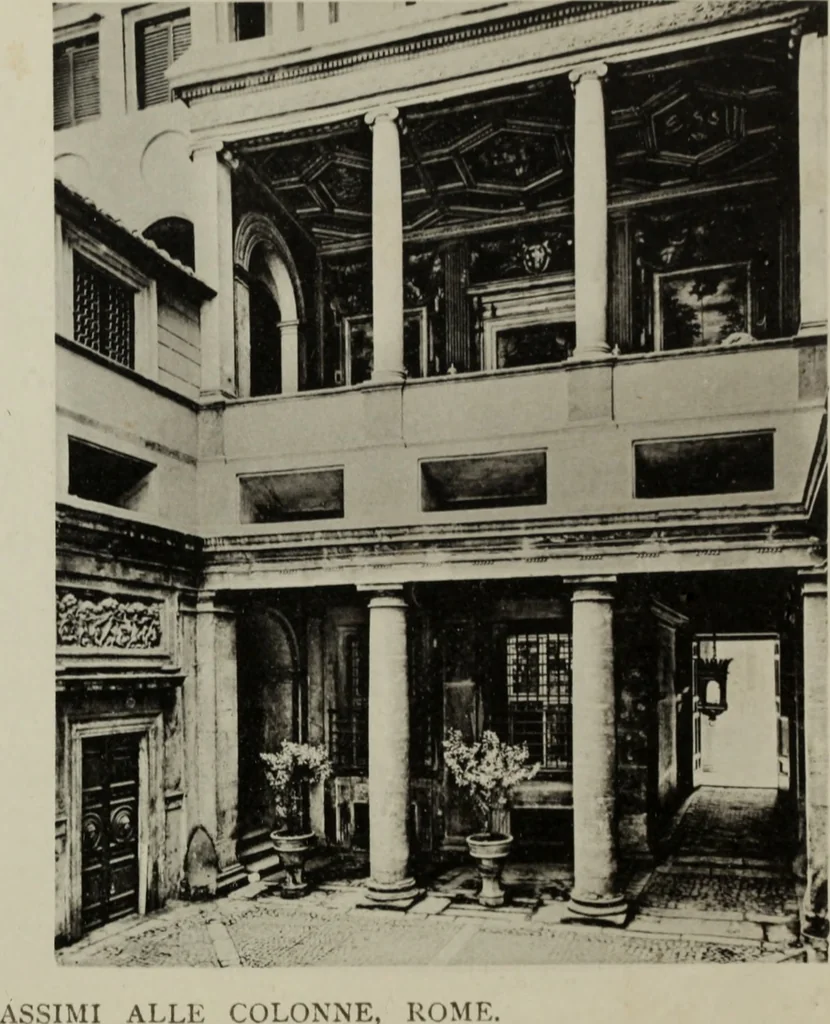 An illustration from The architecture of the renaissance in Italy : a general view for the use of students and others, 1909, leaf 202