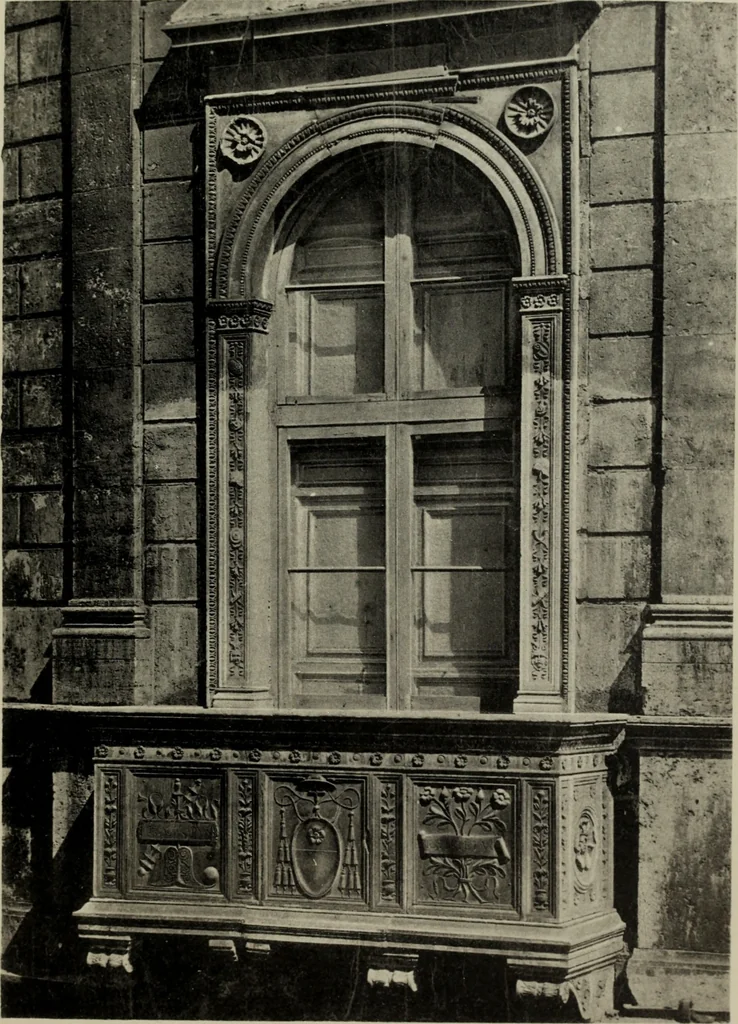 An illustration from The architecture of the renaissance in Italy : a general view for the use of students and others, 1909, leaf 210