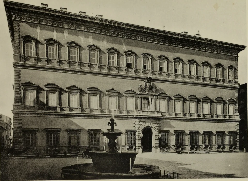 An illustration from The architecture of the renaissance in Italy : a general view for the use of students and others, 1909, leaf 212