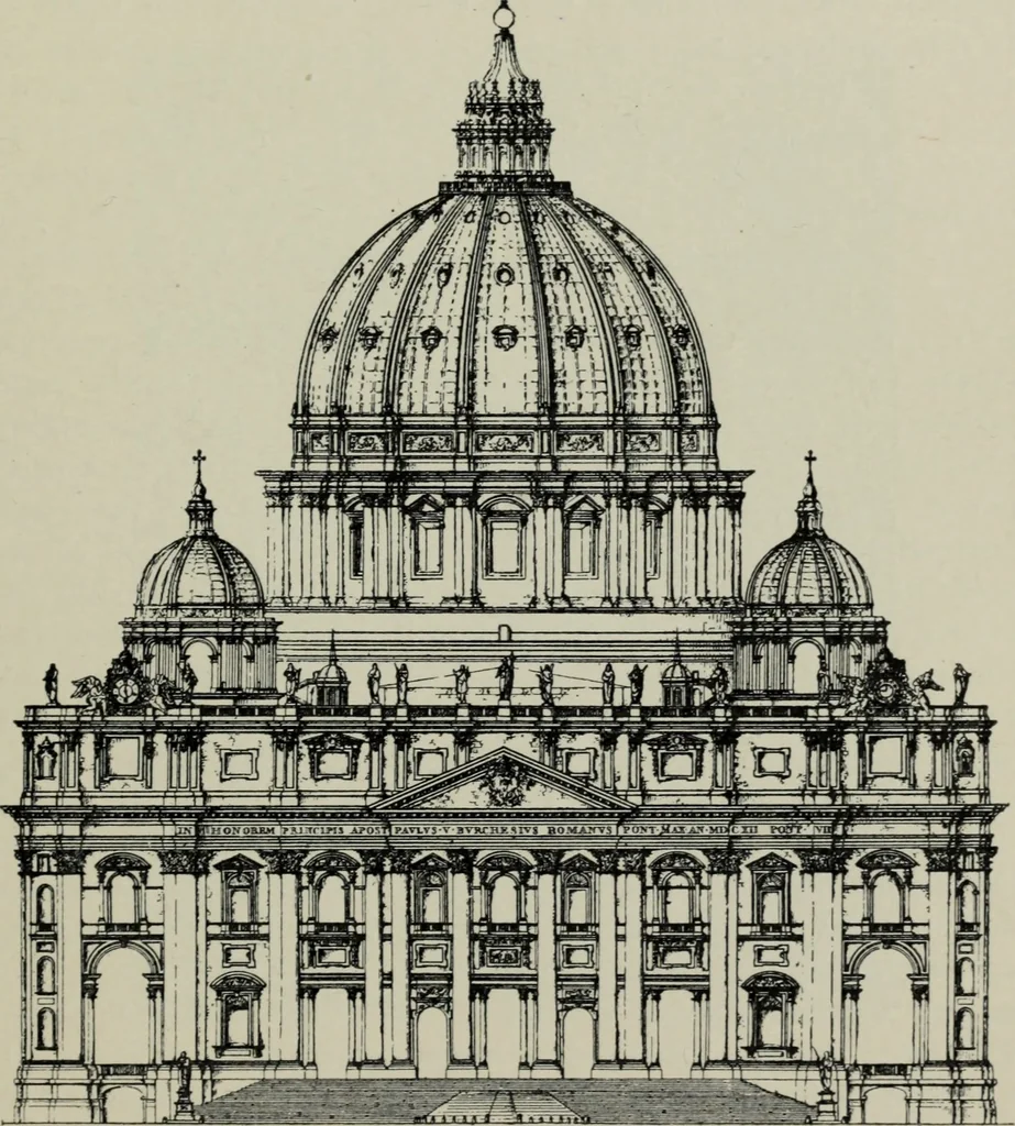 An illustration from The architecture of the renaissance in Italy : a general view for the use of students and others, 1909, leaf 226