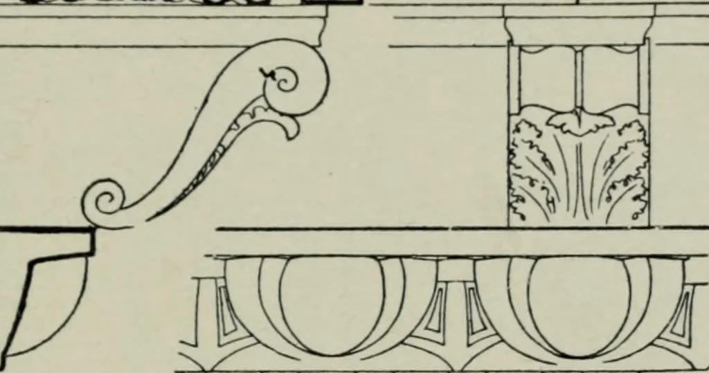 An illustration from The architecture of the renaissance in Italy : a general view for the use of students and others, 1909, leaf 246