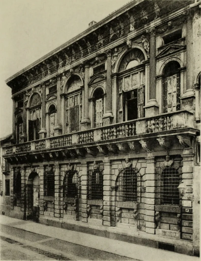 An illustration from The architecture of the renaissance in Italy : a general view for the use of students and others, 1909, leaf 252