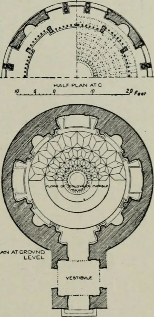 An illustration from The architecture of the renaissance in Italy : a general view for the use of students and others, 1909, leaf 256