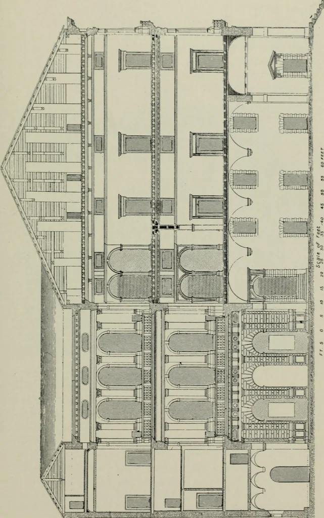 An illustration from The architecture of the renaissance in Italy : a general view for the use of students and others, 1909, leaf 262