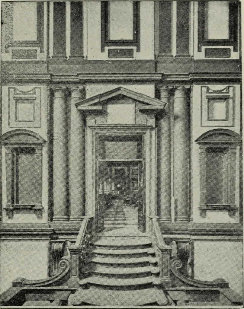 An illustration from The architecture of the renaissance in Italy : a general view for the use of students and others, 1909, leaf 284