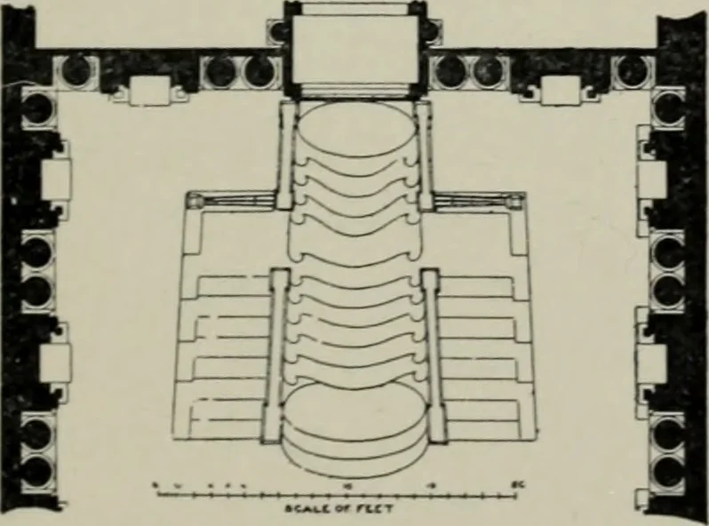 An illustration from The architecture of the renaissance in Italy : a general view for the use of students and others, 1909, leaf 284