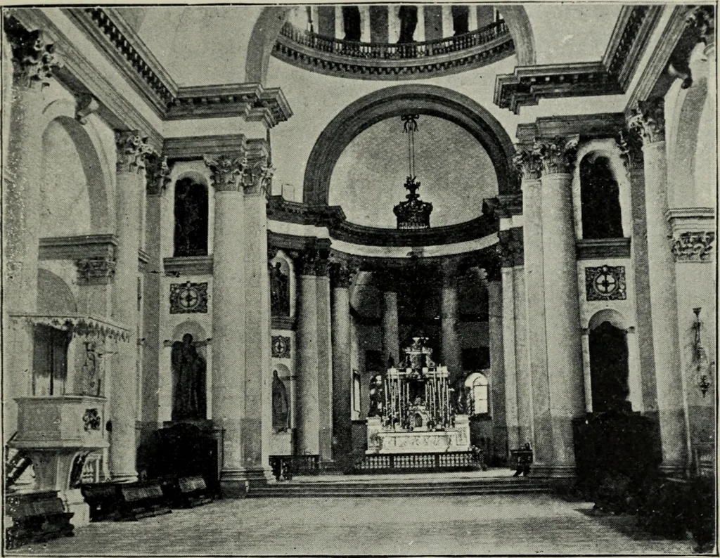 An illustration from The architecture of the renaissance in Italy : a general view for the use of students and others, 1909, leaf 304