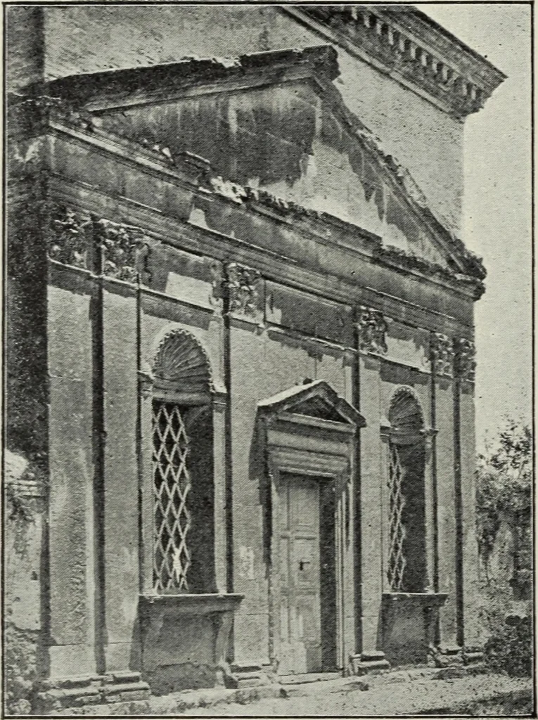 An illustration from The architecture of the renaissance in Italy : a general view for the use of students and others, 1909, leaf 305