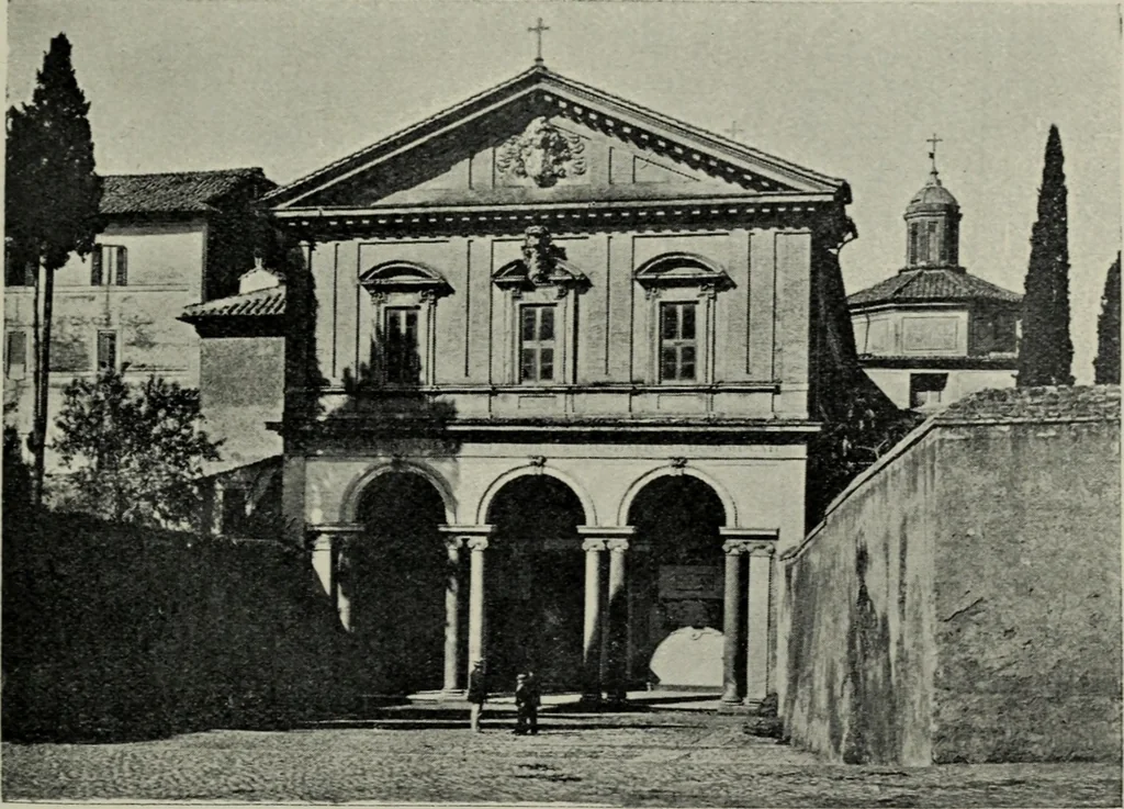 An illustration from The architecture of the renaissance in Italy : a general view for the use of students and others, 1909, leaf 308