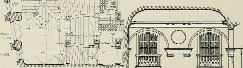 An illustration from The architecture of the renaissance in Italy : a general view for the use of students and others, 1909, leaf 311