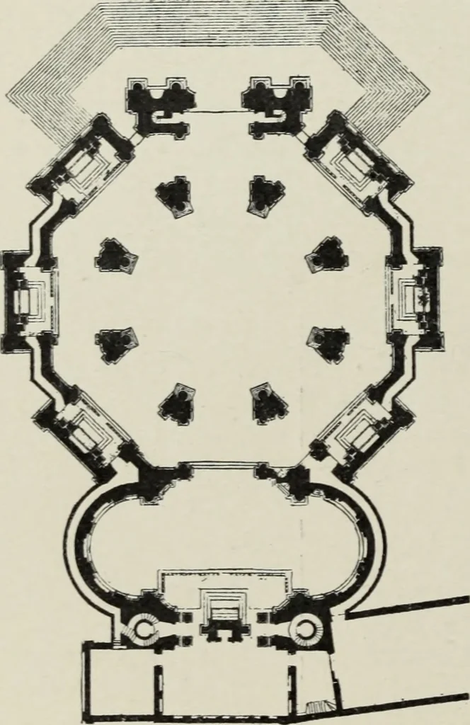 An illustration from The architecture of the renaissance in Italy : a general view for the use of students and others, 1909, leaf 317