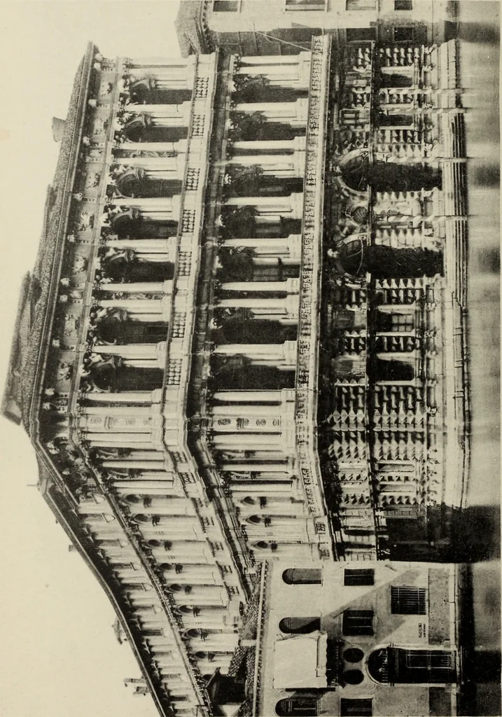 An illustration from The architecture of the renaissance in Italy : a general view for the use of students and others, 1909, leaf 323