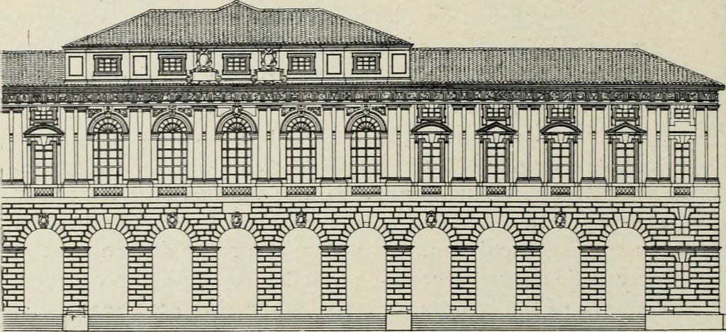 An illustration from The architecture of the renaissance in Italy : a general view for the use of students and others, 1909, leaf 325