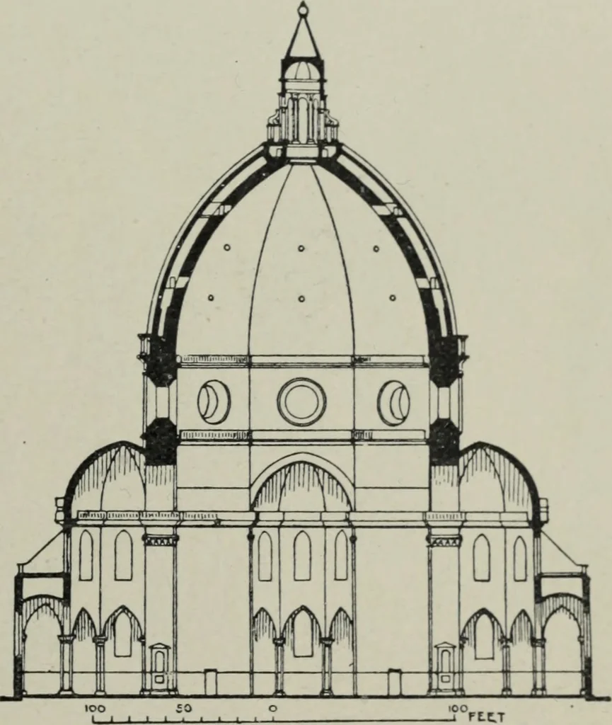 An illustration from The architecture of the renaissance in Italy : a general view for the use of students and others, 1909, leaf 52