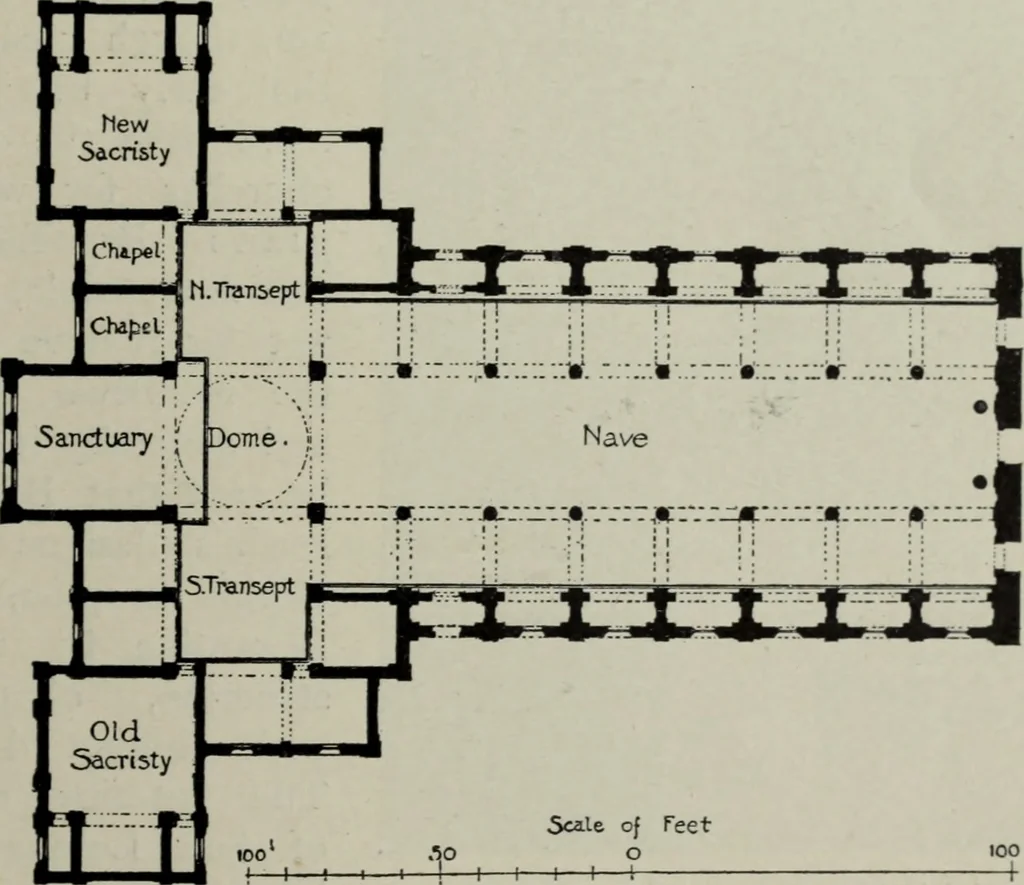 An illustration from The architecture of the renaissance in Italy : a general view for the use of students and others, 1909, leaf 62