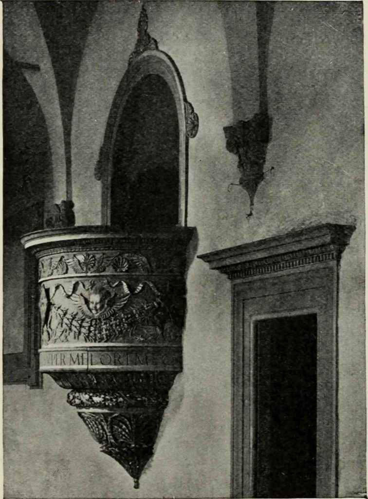 An illustration from The architecture of the renaissance in Italy : a general view for the use of students and others, 1909, leaf 63