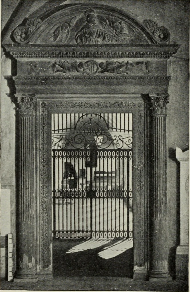 An illustration from The architecture of the renaissance in Italy : a general view for the use of students and others, 1909, leaf 67