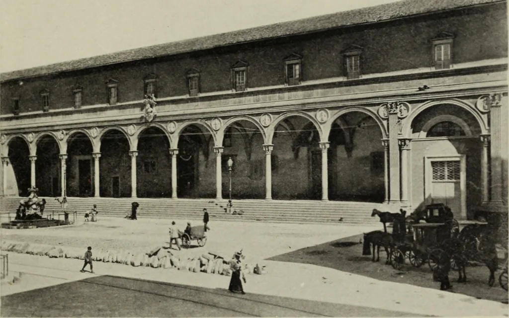 An illustration from The architecture of the renaissance in Italy : a general view for the use of students and others, 1909, leaf 72