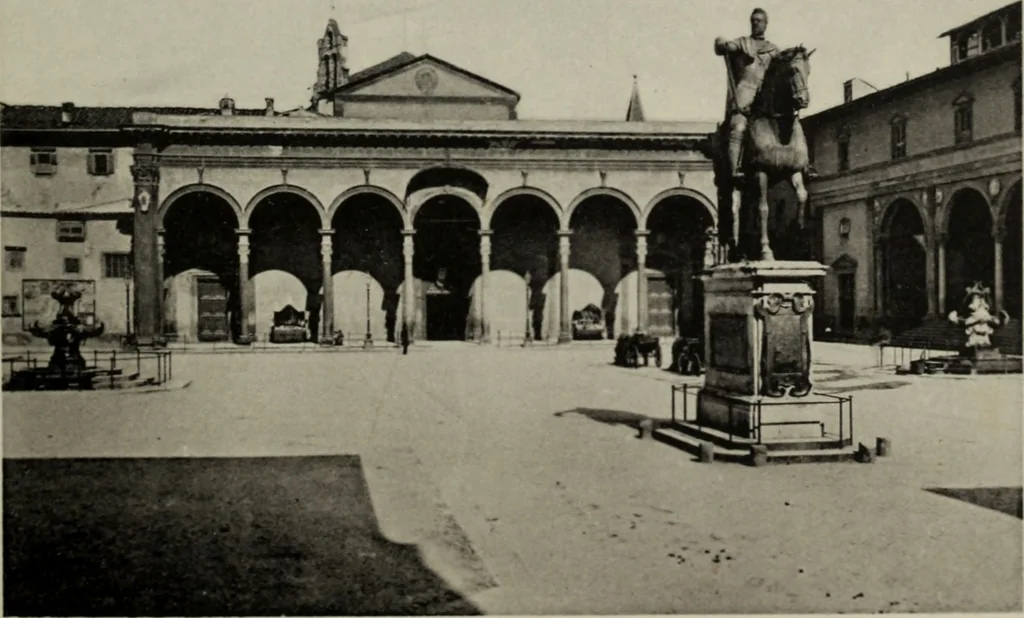 An illustration from The architecture of the renaissance in Italy : a general view for the use of students and others, 1909, leaf 72
