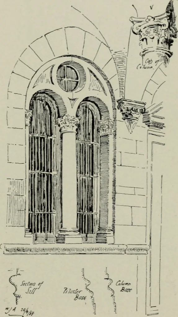 An illustration from The architecture of the renaissance in Italy : a general view for the use of students and others, 1909, leaf 74
