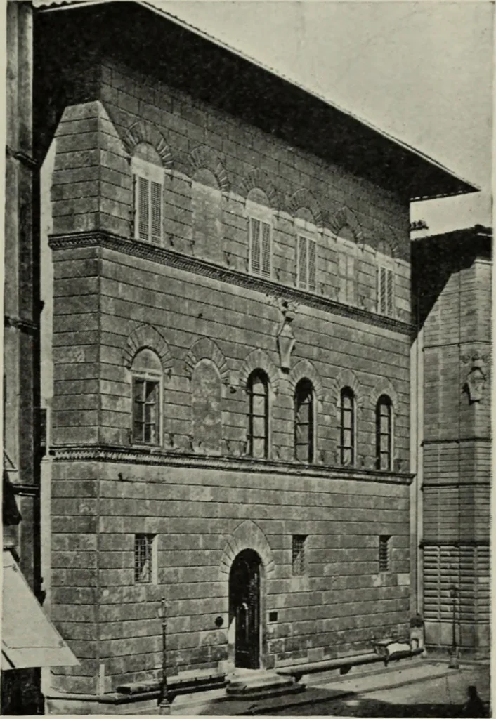 An illustration from The architecture of the renaissance in Italy : a general view for the use of students and others, 1909, leaf 76