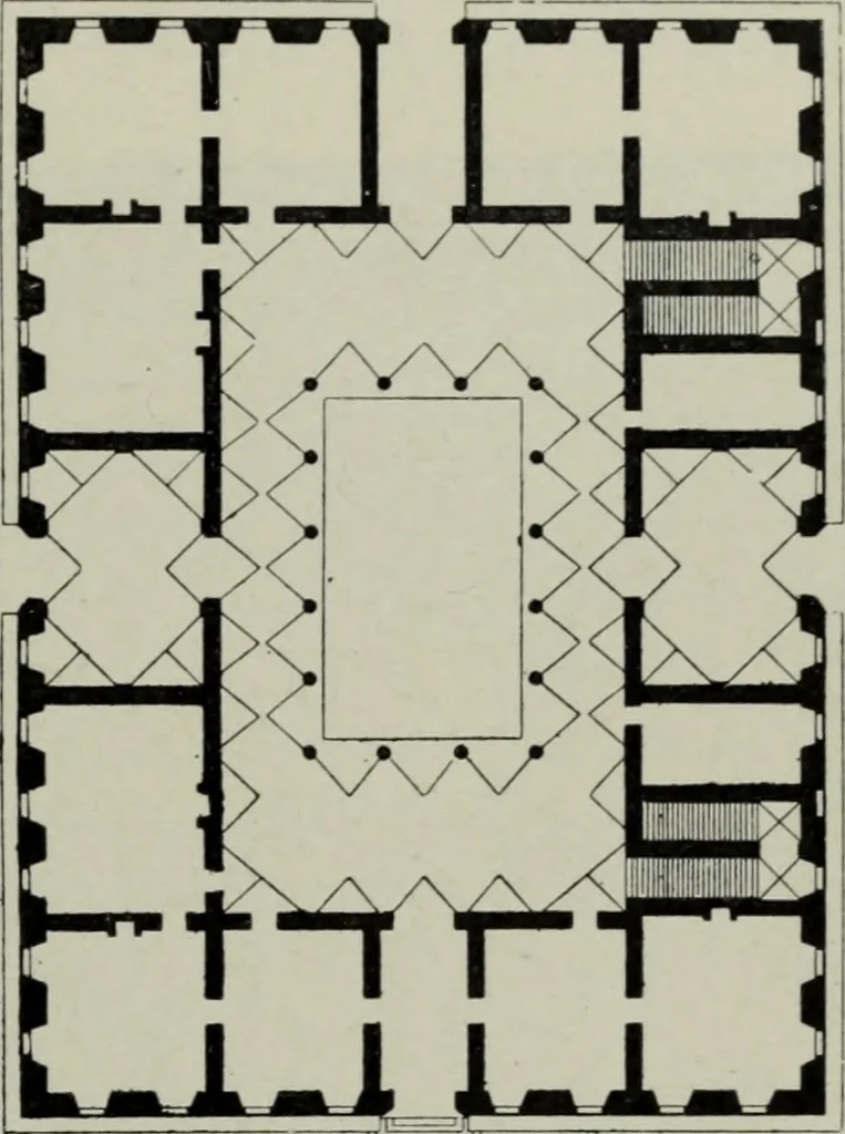 An illustration from The architecture of the renaissance in Italy : a general view for the use of students and others, 1909, leaf 80