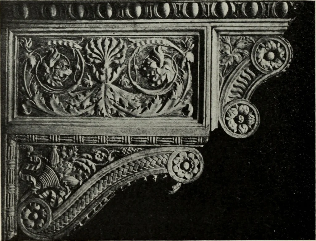 An illustration from The architecture of the renaissance in Italy : a general view for the use of students and others, 1909, leaf 85