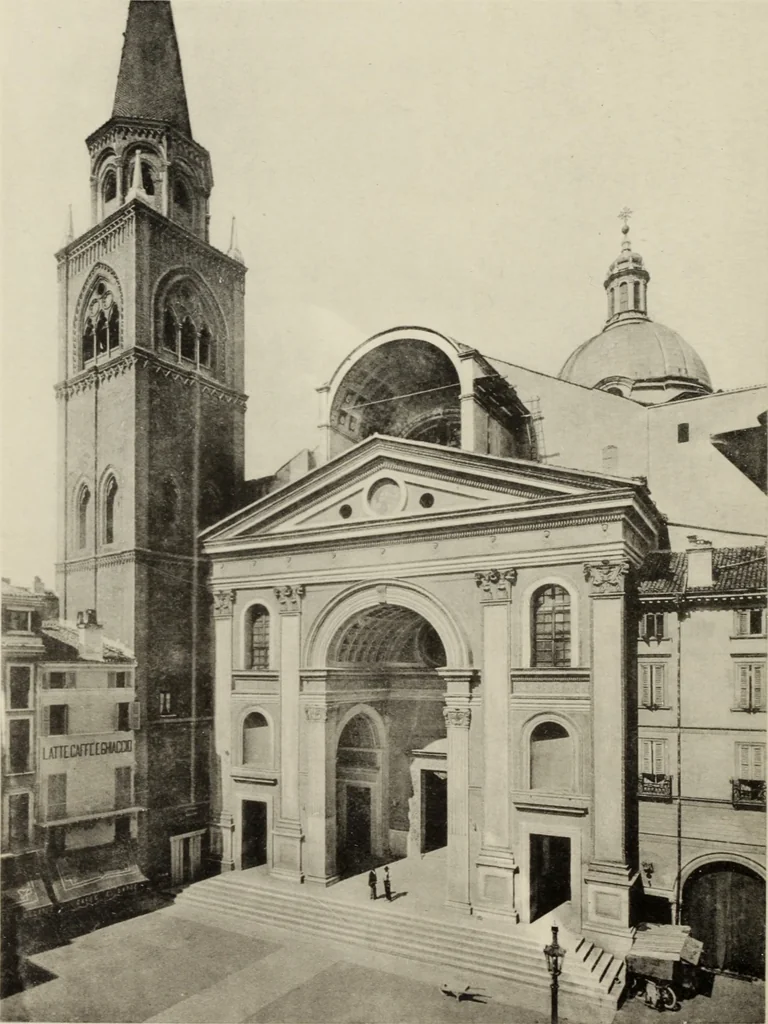 An illustration from The architecture of the renaissance in Italy : a general view for the use of students and others, 1909, leaf 93