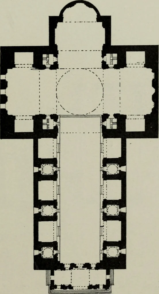 An illustration from The architecture of the renaissance in Italy : a general view for the use of students and others, 1909, leaf 94