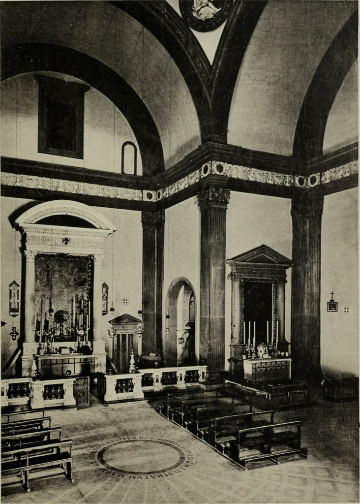 An illustration from The architecture of the renaissance in Italy : a general view for the use of students and others, 1909, leaf 96