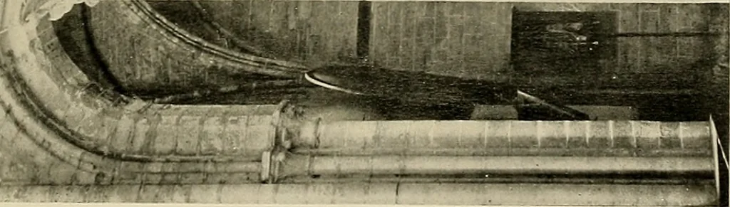 An illustration from Medieval architecture, its origins and development, with lists of monuments and bibliographies, 1909, leaf 114