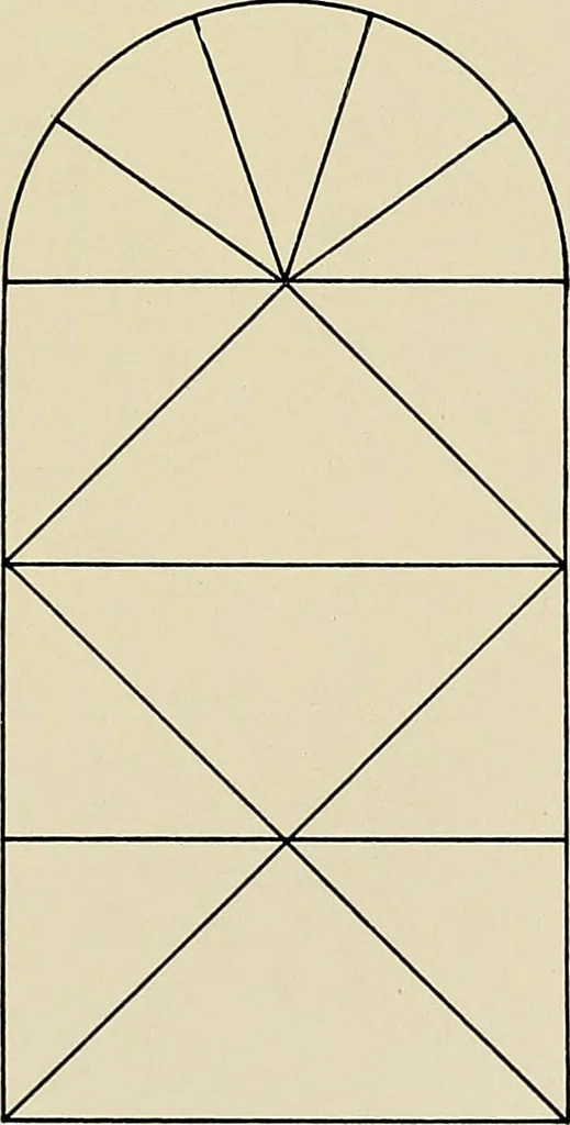 An illustration from Medieval architecture, its origins and development, with lists of monuments and bibliographies, 1909, leaf 128
